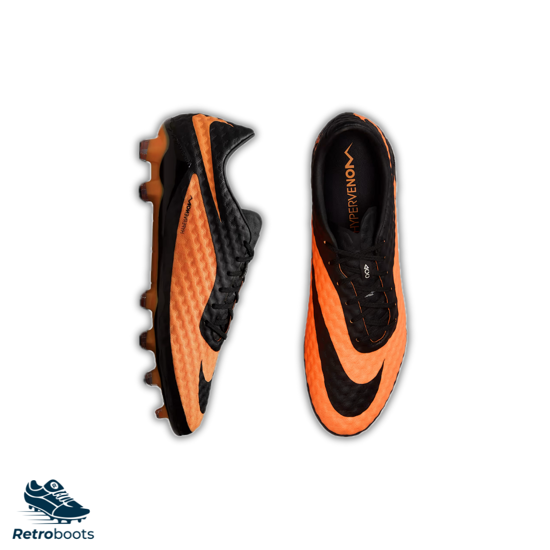 Nike Hypervenom Phantom 1 FG RGN HQ8561-001 Black Orange