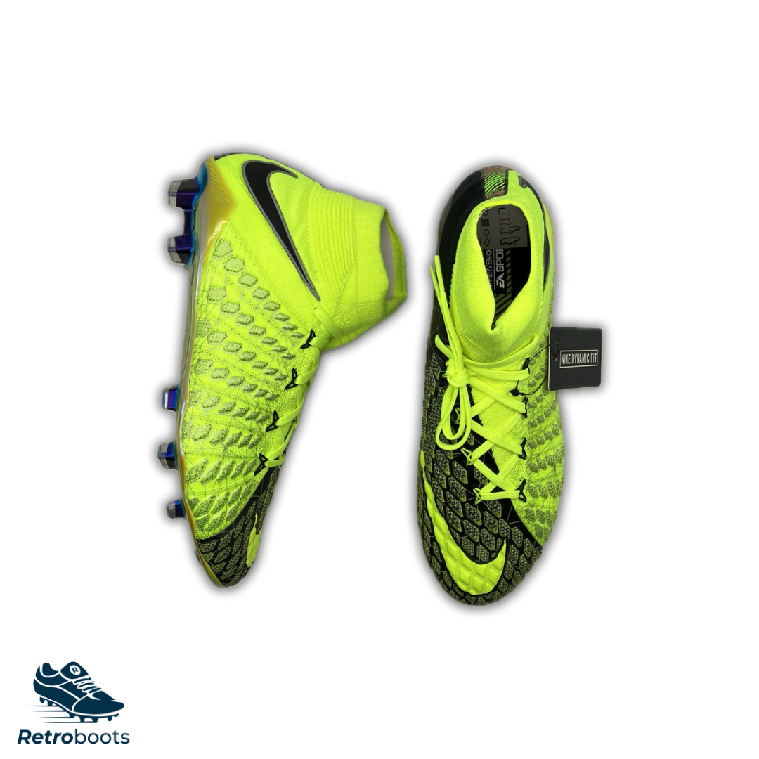 Nike Hypervenom Phantom 3 EA Sports FG 882008-700 Gelb/ Grau Nr. 1638/3000