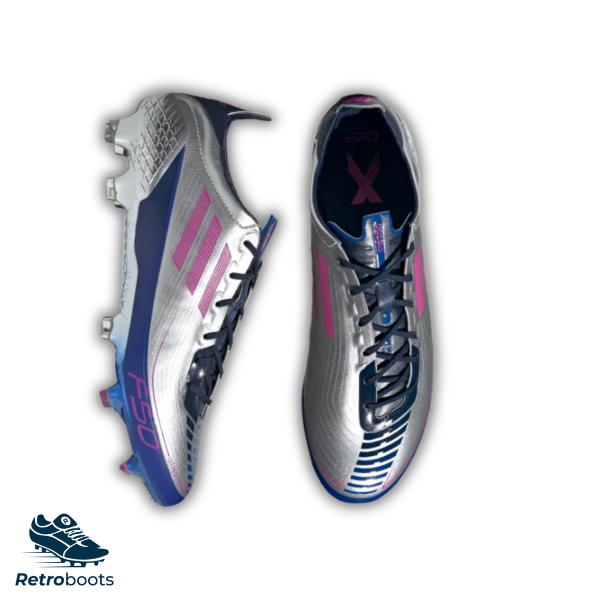Adidas F50 Ghosted FG UCL GV7677 Grau Pink