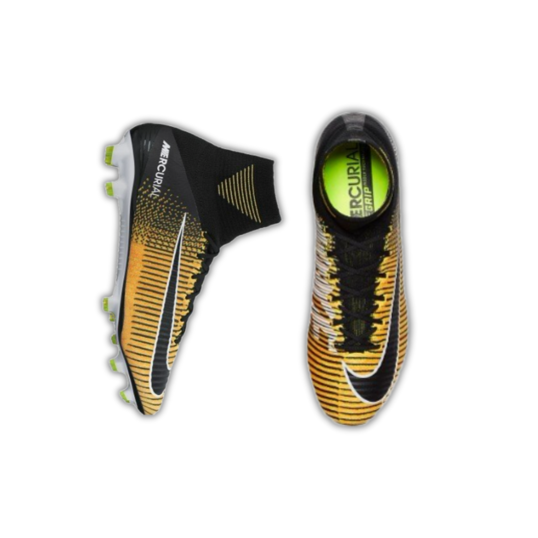 Nike Mercurial Superfly V FG 831940-801 Gelb/ Schwarz 