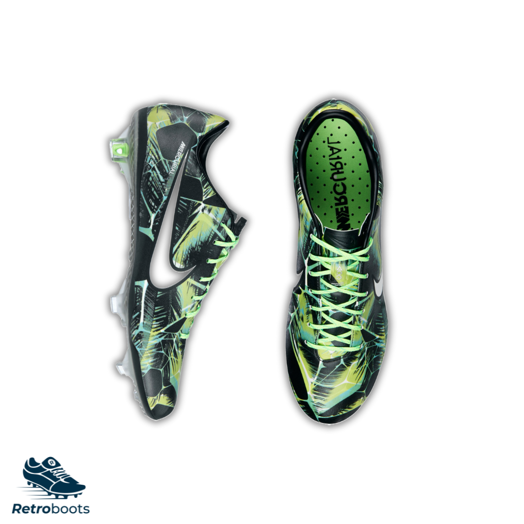 Nike Mercurial Vapor IX Elite FG TROPICAL PACK Nr. 2170/2500 677379-013 Green/ Black 