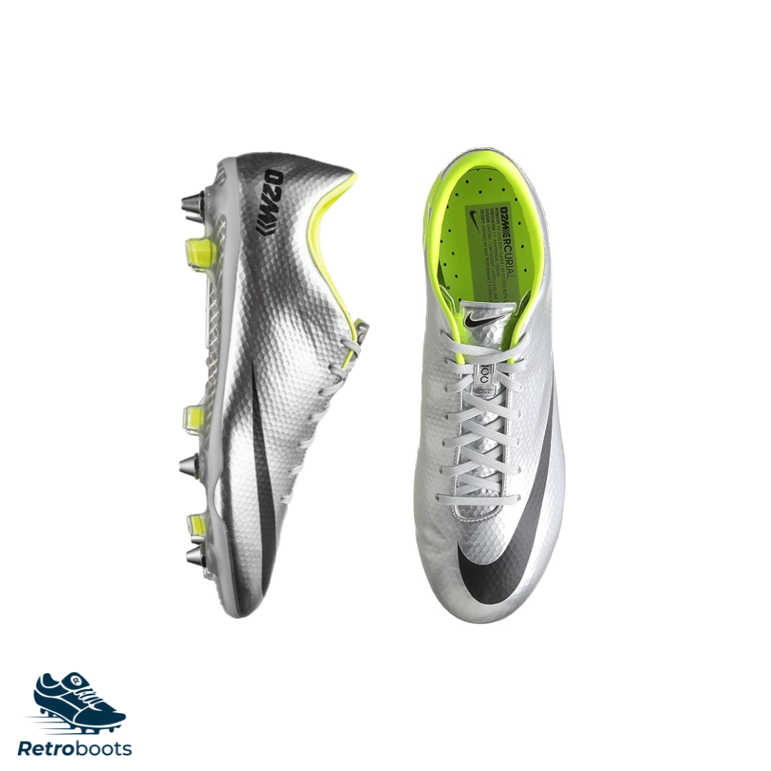 Nike Mercurial Vapor IX Elite SG-Pro 555607-007 Silver