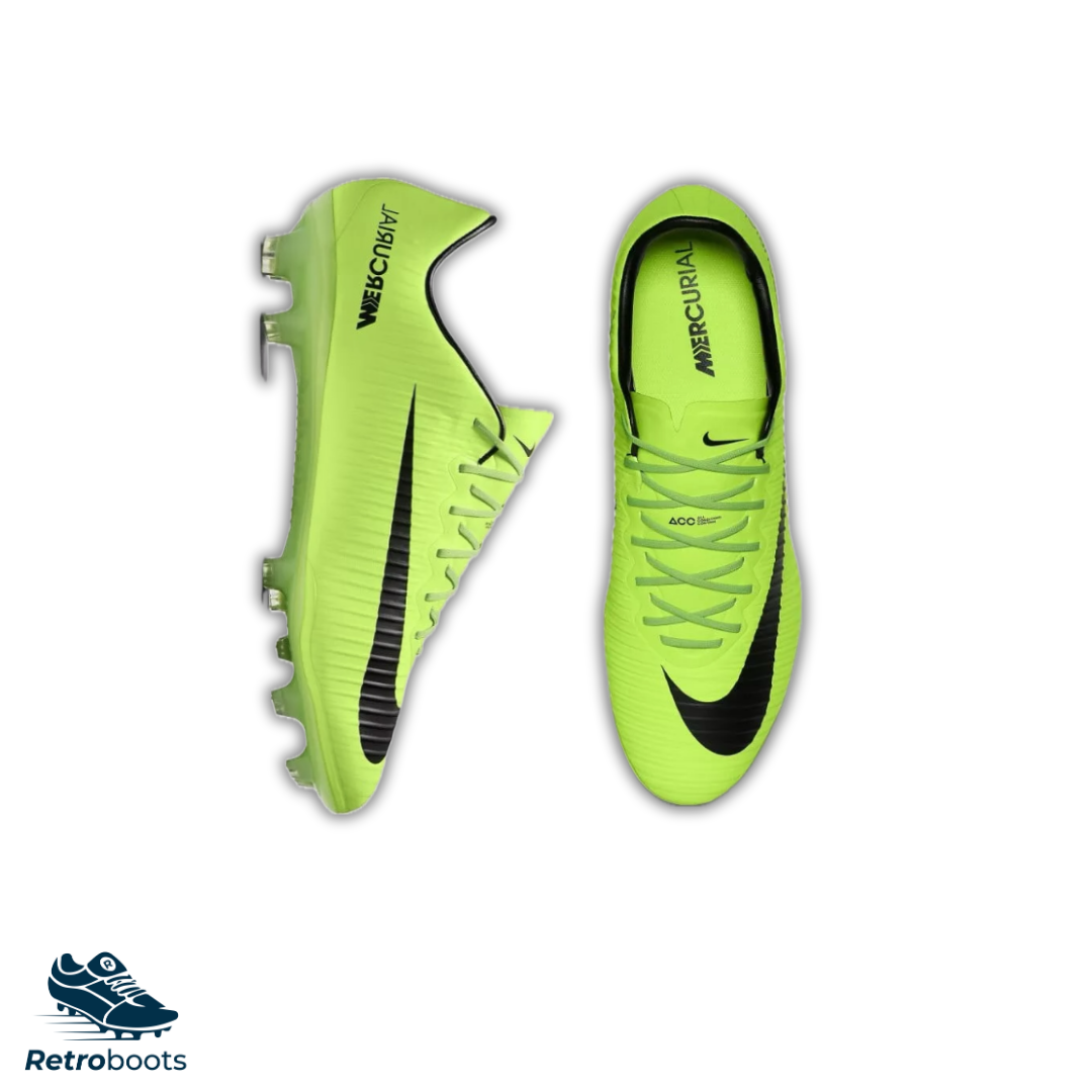 Nike Mercurial Vapor XI Elite FG 831958-303 Grün/ Schwarz