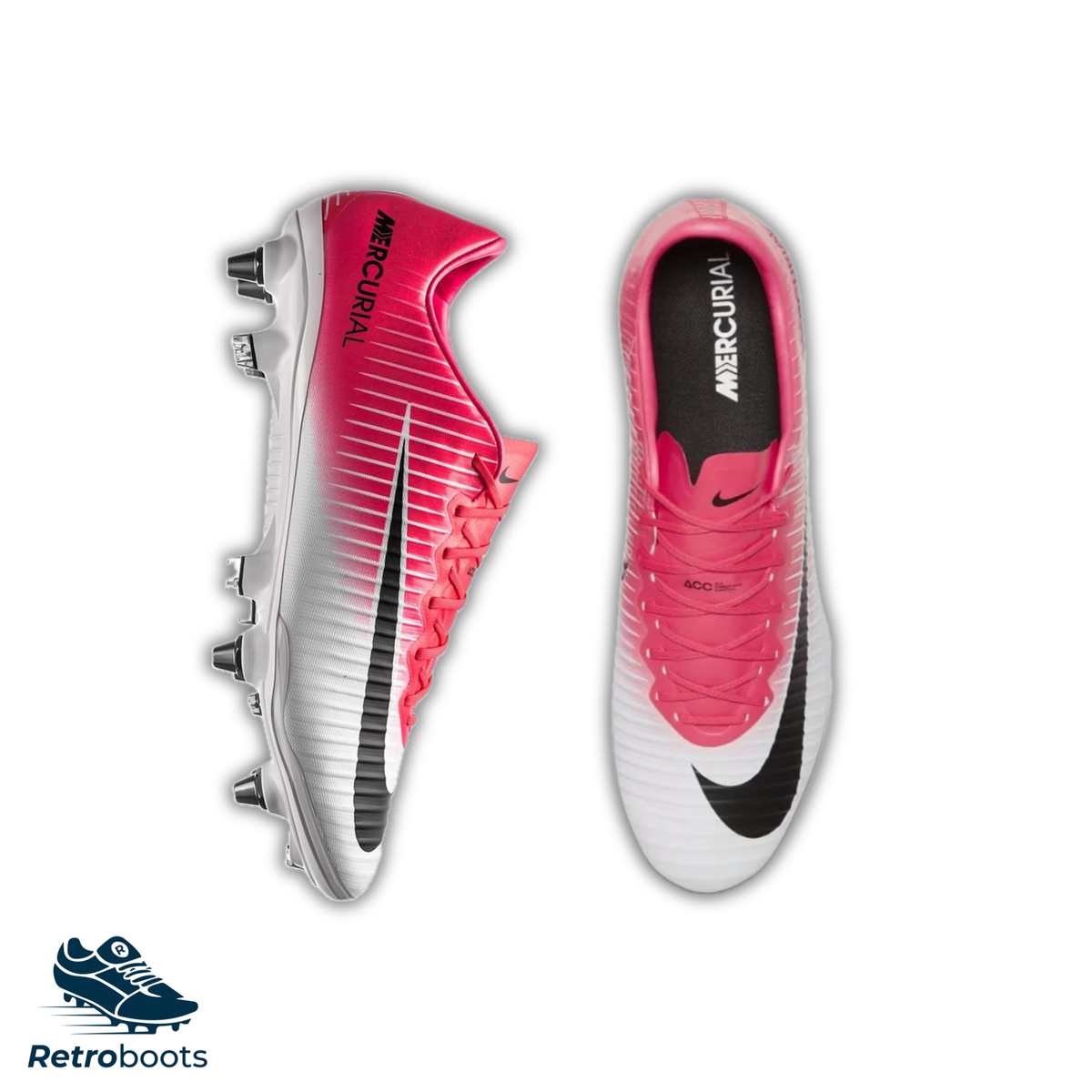Nike Mercurial Vapor XI Elite SG-Pro 831941-601 Pink White