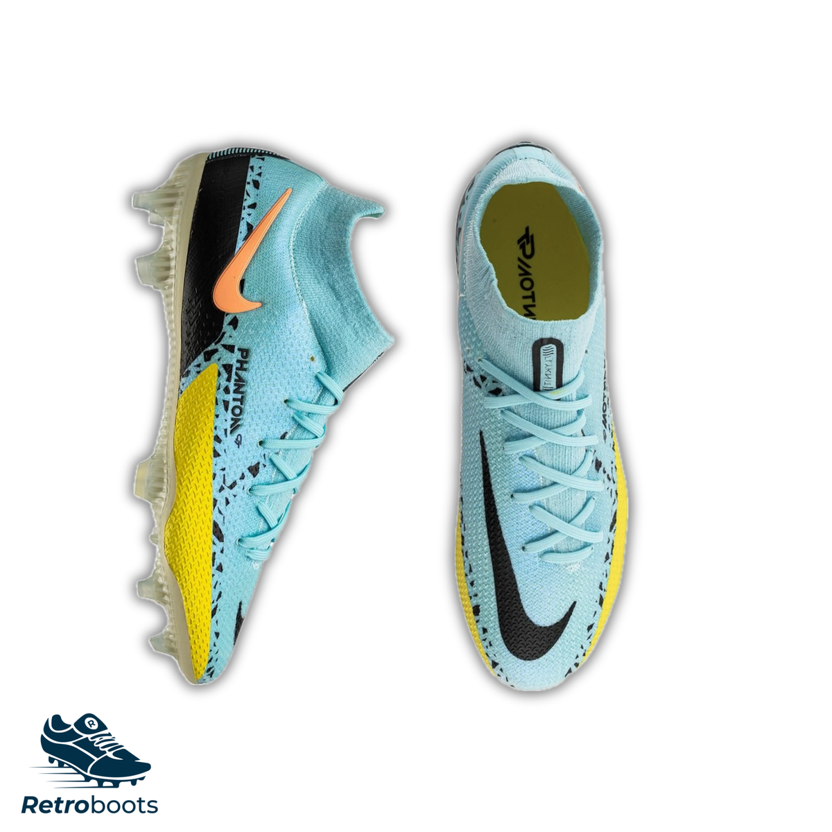 Nike Phantom GT2 DF Elite FG CZ9889-407 Blau Gelb