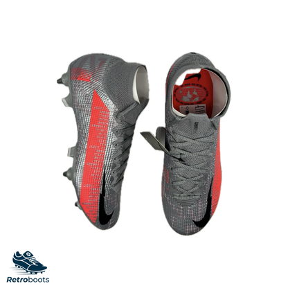 Nike Mercurial Superfly VII Elite SG-Pro CJ6136-907 Grau/ Rot
