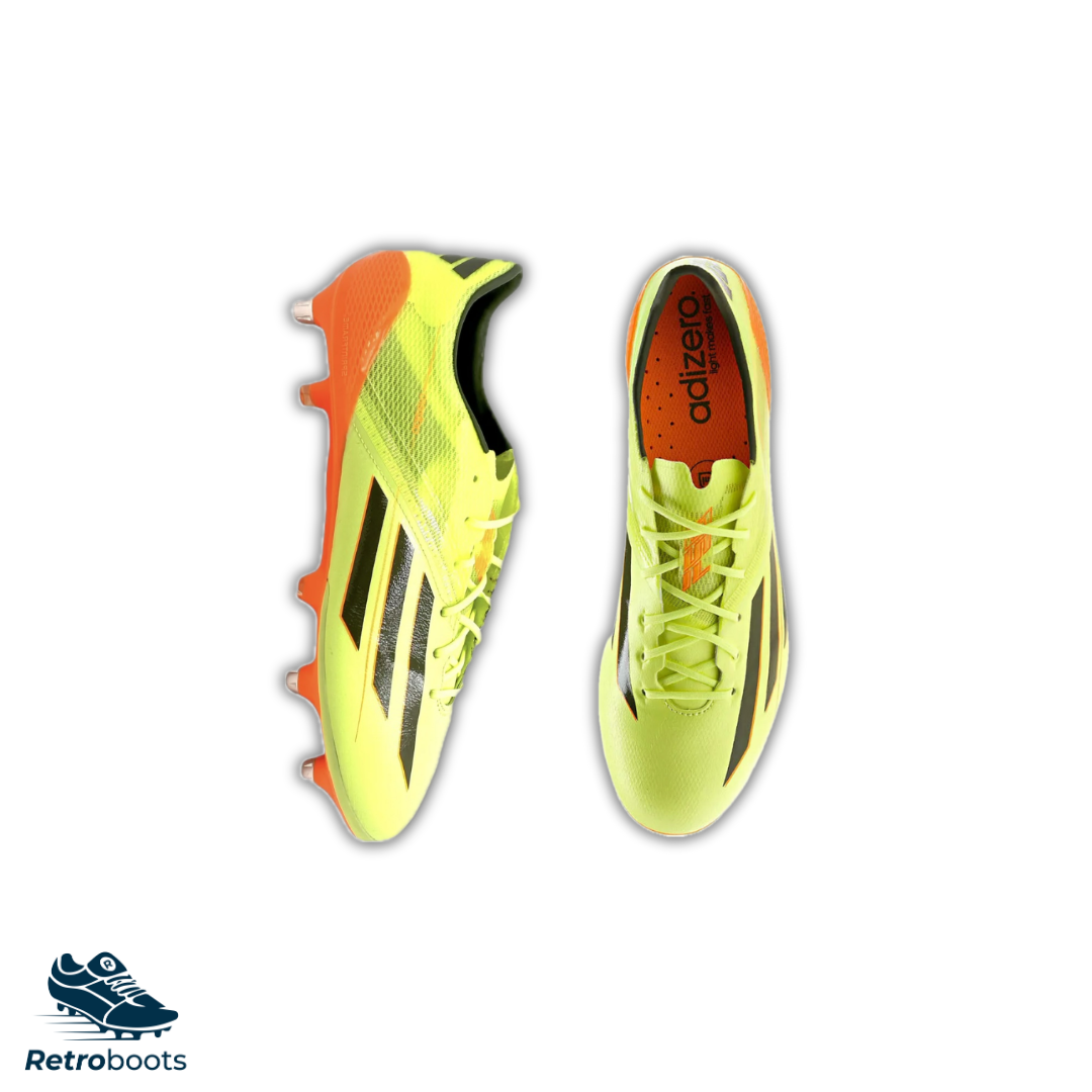 Adidas F50 Adizero SG LEA M17263 Yellow/ Orange