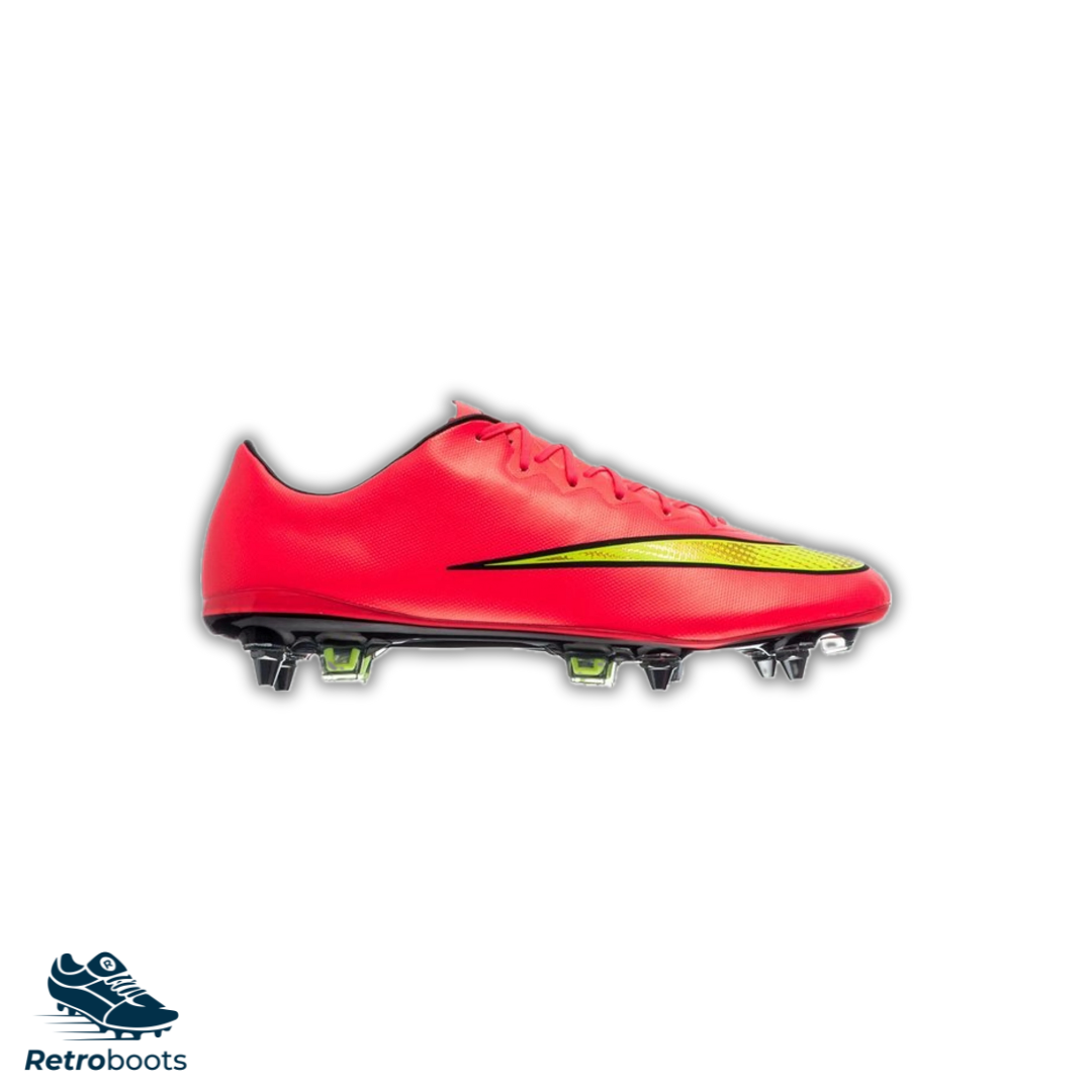 Nike Mercurial Vapor X Elite SG-Pro 648555-690 Red Yellow