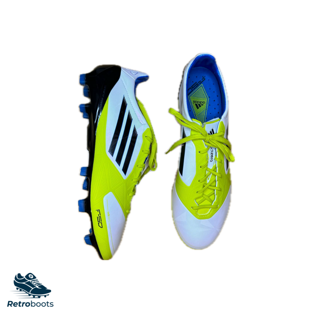 Adidas F50 Adizero FG V21437 Weiß/ Gelb/ Schwarz