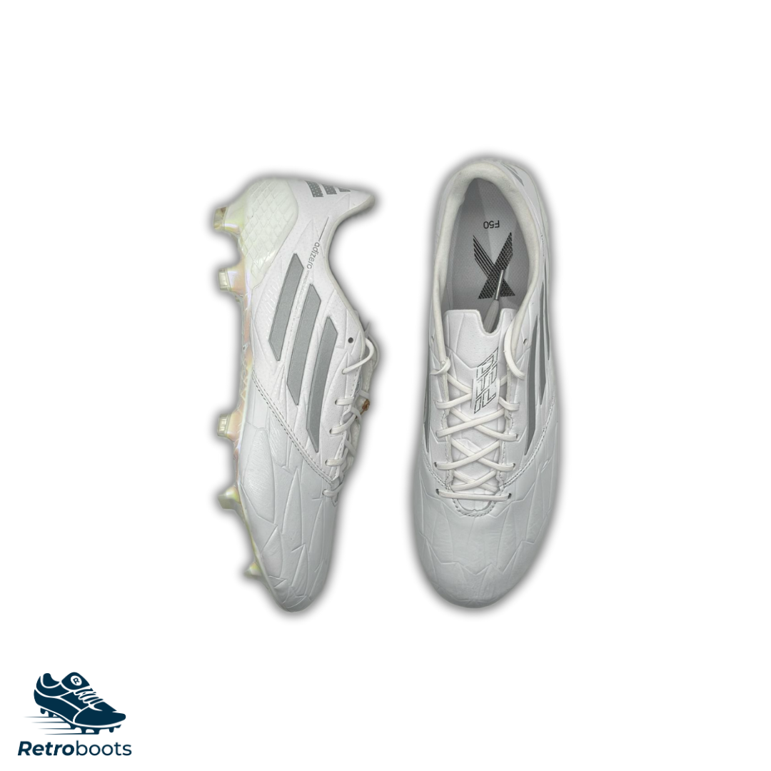 Adidas F50 Adizero IV Leather FG GX3911 Weiß/ Grau