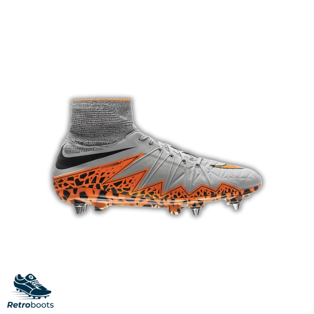 Nike Hypervenom Phantom II Elite SG-PRO 747489-080 Grey Orange