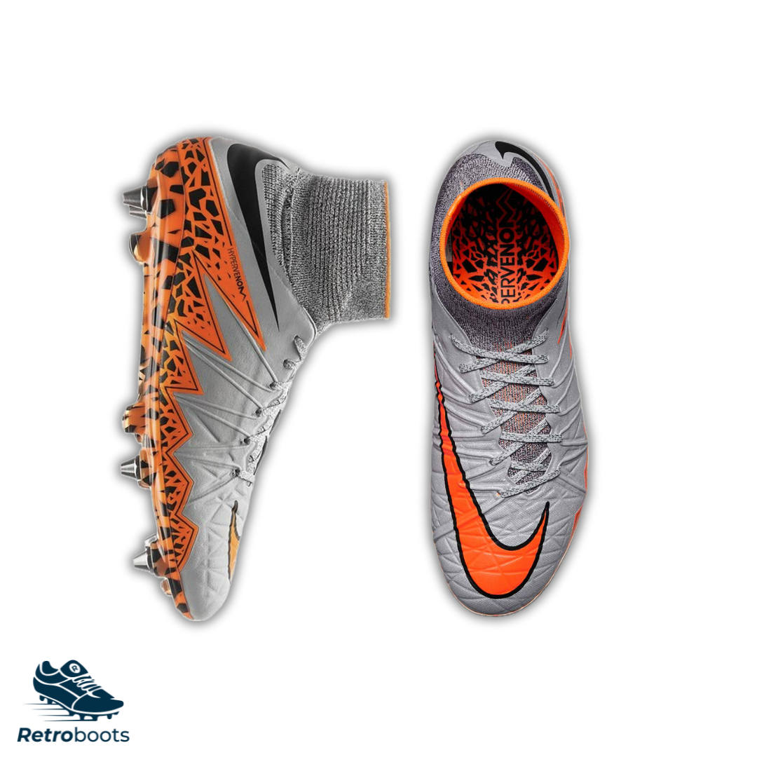 Nike Hypervenom Phantom II Elite SG-PRO 747489-080 Grey Orange