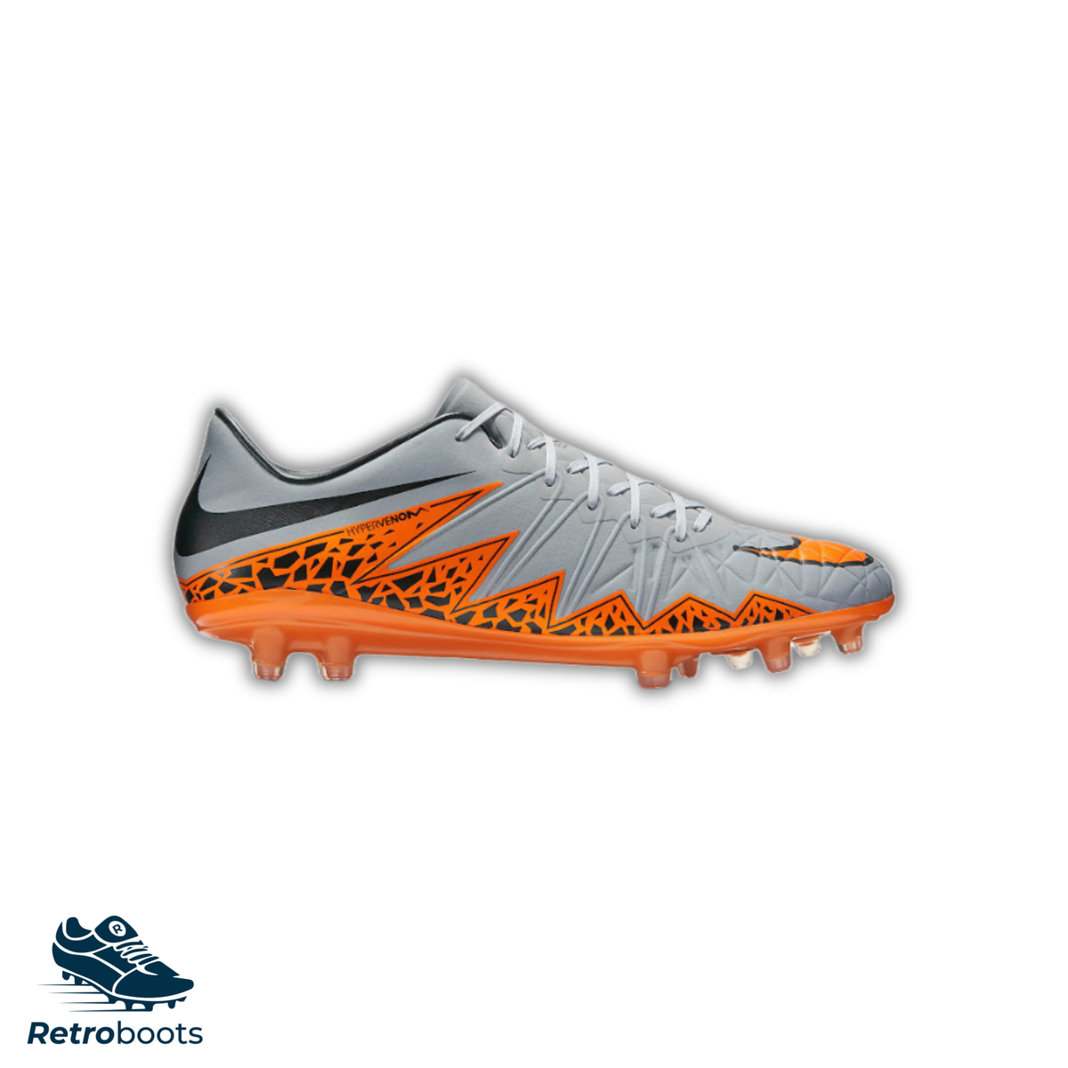 Nike Hypervenom Pinish Elite FG 749901-080 Grey Orange