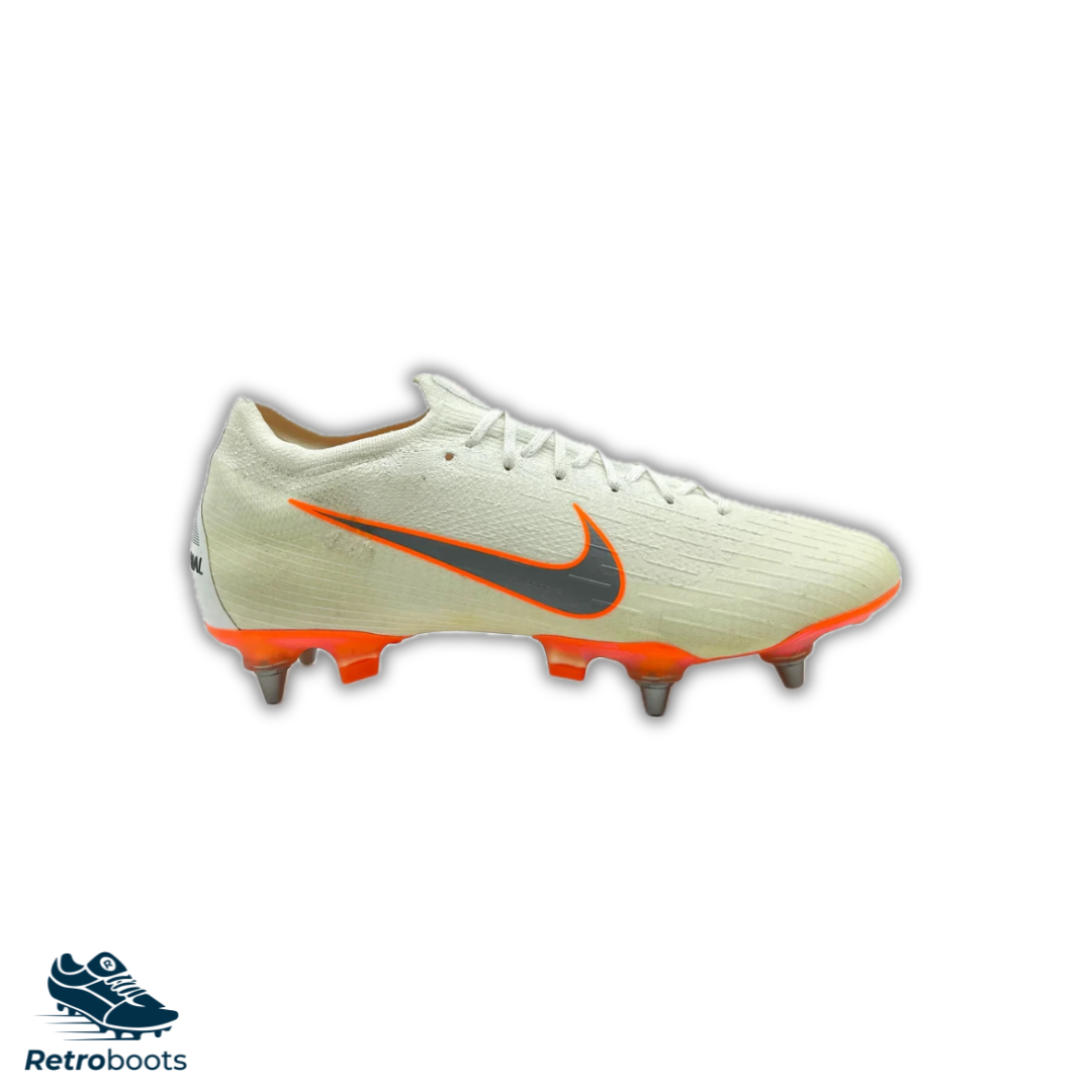 Nike Mercurial Vapor 12 Elite SG-Pro White/ Orange AH7380-100