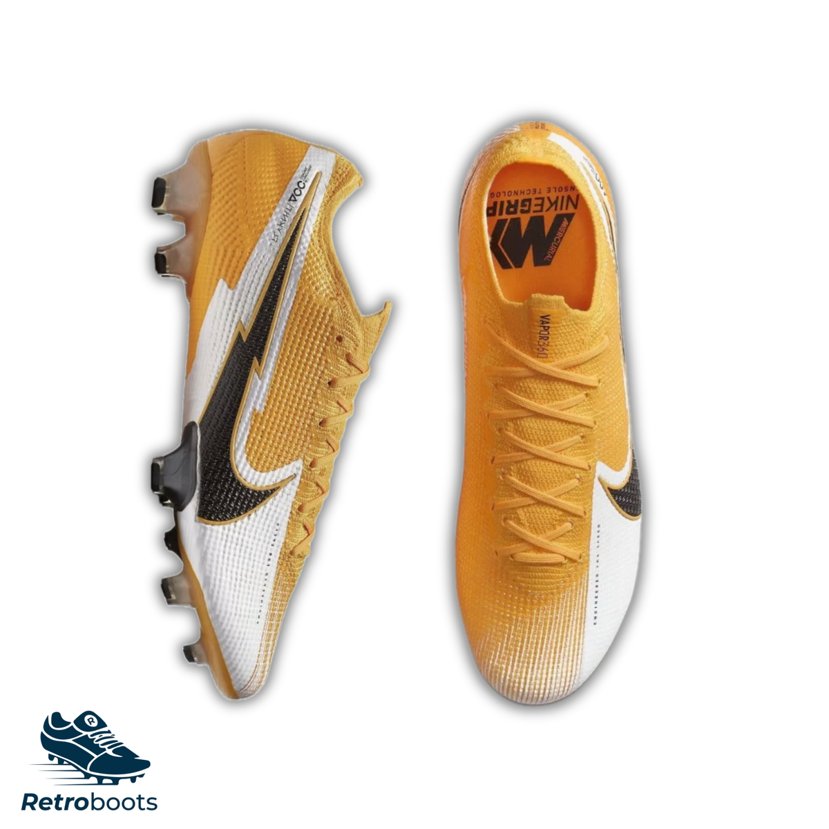 Nike Mercurial Vapor 13 Elite FG AQ4176-801 Yellow White
