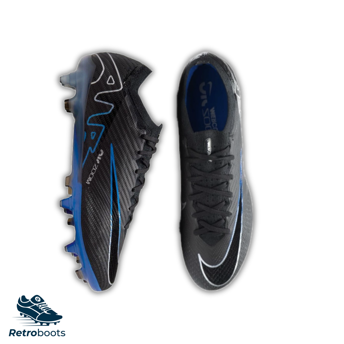 Nike Mercurial Vapor 15 Elite SG AC DJ5168-040 Schwarz Blau
