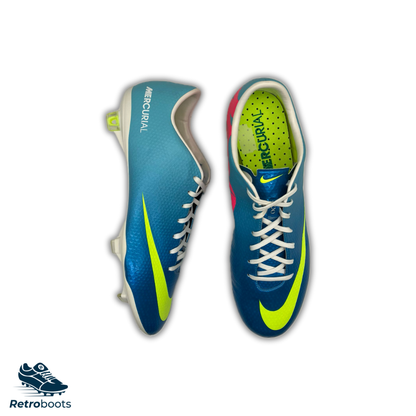 Nike Mercurial Vapor IX Elite FG 555605-474 Blau/ Gelb