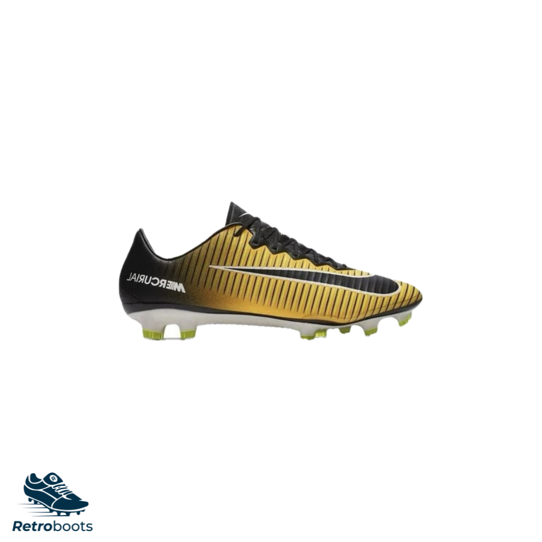Nike Mercurial Vapor XI Elite FG 831958-801 Schwarz/ Gelb