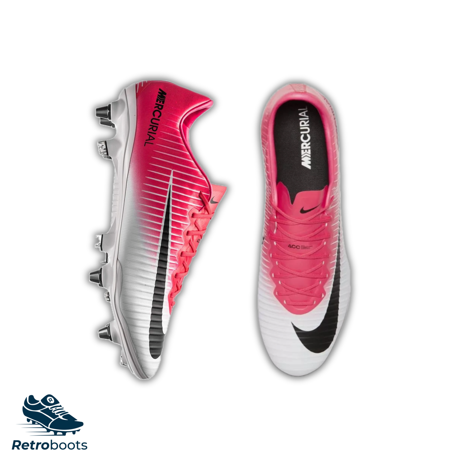 Nike Mercurial Vapor XI Elite SG-Pro 831941-601 Pink White