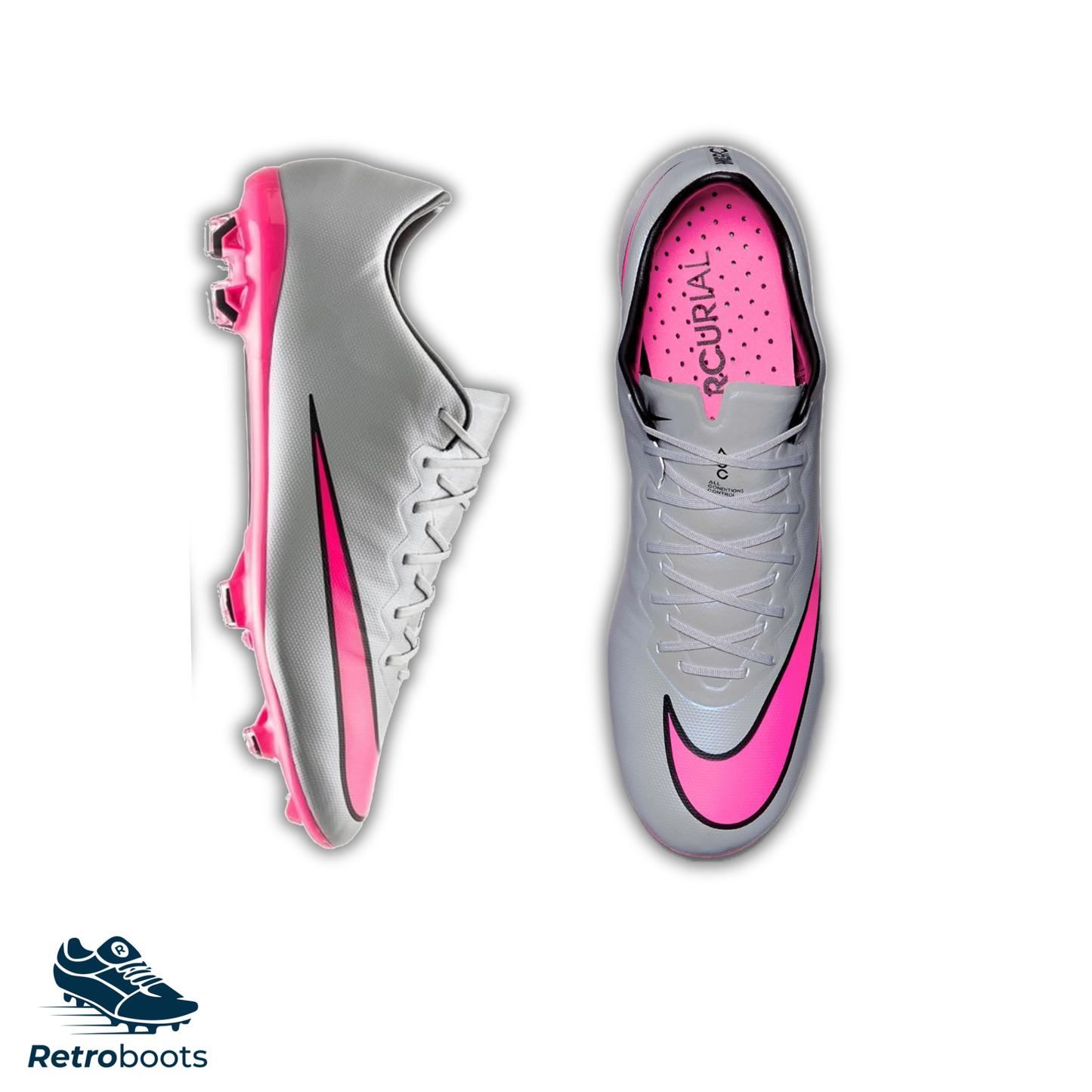 Nike Mercurial Vapor X Elite FG Grey Pink 648553-060