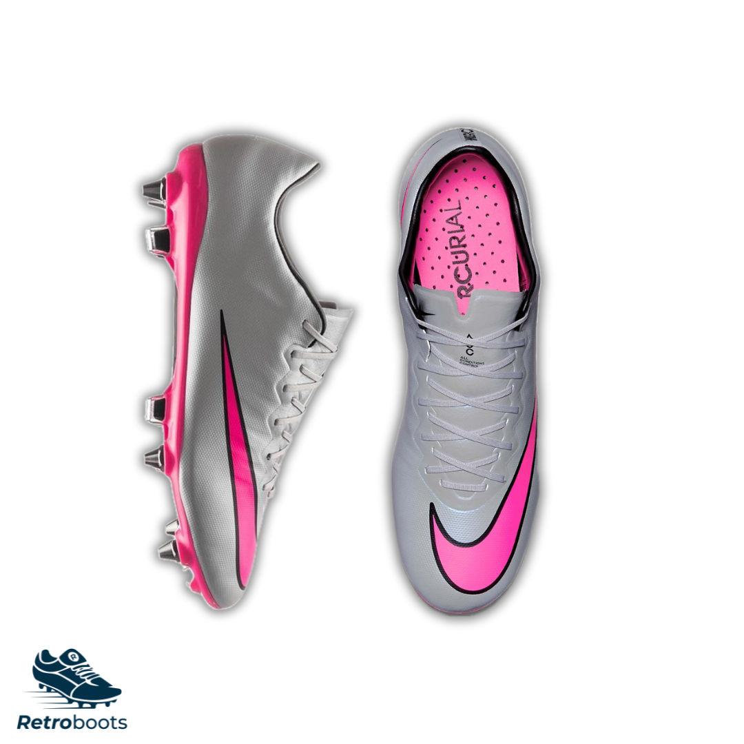 Nike Mercurial Vapor X Elite SG-Pro 648555-060 Grey Pink