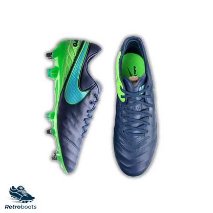 Nike Tiempo Legend VI Elite SG-Pro 819680-443 Blue Green